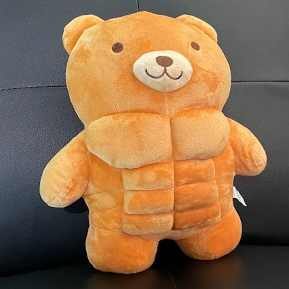 Must Have Muscle Bear 12" Tall Plush  Brand New - Picture 1 of 4